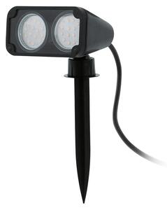 Eglo Vrtni LED reflektor Nema 1 (5,6 W, Crne boje, Žarulja)