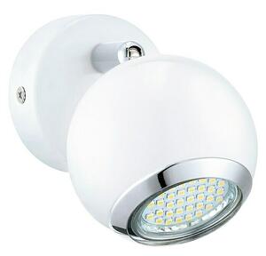 Eglo LED zidni reflektor (3 W, Bijelo-krom, Topla bijela)