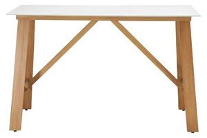 Sunfun Sonja Vrtni stol (D x Š x V: 150 x 80 x 95 cm, Eukaliptus, Bijele boje)
