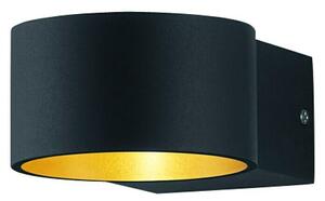 Reality Leuchten Zidna LED svjetiljka (4,5 W, Crne boje, Crne boje, Topla bijela)
