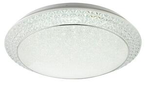 Lavida Okrugla stropna LED svjetiljka Fondi (40 W, Ø x V: 51 x 12 cm, Bijele boje)