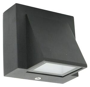 Ferotehna Vanjska zidna LED svjetiljka Down (76 x 81 x 63 mm, Antracit, IP54)