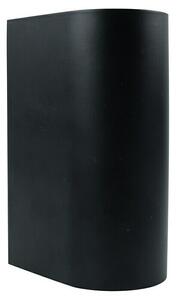 Ferotehna Vanjska zidna svjetiljka Milan (100 W, 92 x 68 x 150 mm, Crne boje, IP54)