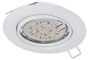 Eglo LED ugradbena svjetiljka, okrugla Peneto (5 W, Ø x V: 8,7 x 11,5 cm, Bijele boje, Topla bijela, Ukupan broj komada: 1 Kom.)