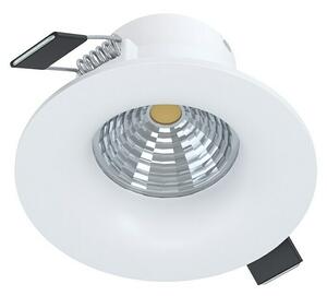 Eglo LED ugradbena svjetiljka, okrugla Saliceto (6 W, Ø x V: 8,8 x 4,2 cm, Bijele boje, Topla bijela)