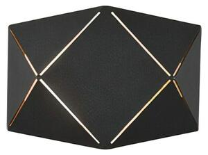 Zidna LED svjetiljka Zandor (6,5 W, Crne boje)