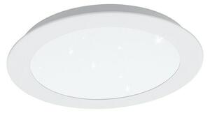 Eglo LED ugradbena svjetiljka, okrugla Fiobbo (14 W, Ø x V: 22,5 x 5 cm, Bijele boje, Topla bijela)