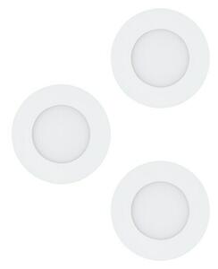 Tween Light Set ugradbenih LED svjetiljki Fueva (3 W, D x Š x V: 8,5 x 8,5 x 3 cm, Bijele boje, 3 Kom., Topla bijela)