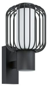Eglo Ravello Vanjska zidna svjetiljka (60 W, 16,5 x 16,5 x 27,5 cm, Crne boje, IP44)