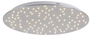 Just Light Okrugla ploča s LED svjetlom (18 W, Ø x V: 480 mm x 4 cm, Bijele boje)