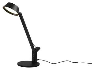 Stolna LED svjetiljka Ava (5,2 W, D x Š x V: 30 x 17 x 40 cm, Crne boje, Hladna bijela)