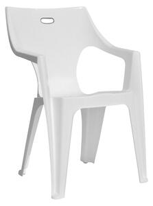 Vrtna stolica Kapri (Bijele boje, Mogu se slagati jedni na druge)
