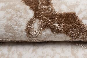 Moderan unutarnji tepih bež smeđe boje Širina: 120 cm | Duljina: 170 cm