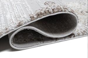 Svijetlo bijelo-sivi vintage dizajnerski tepih s uzorcima Širina: 120 cm | Duljina: 170 cm