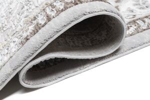 Svijetlo bež-sivi vintage dizajnerski tepih s uzorcima Širina: 120 cm | Duljina: 170 cm