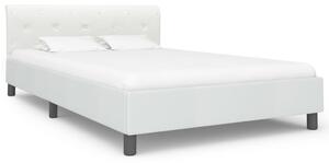 VidaXL Okvir za krevet od umjetne kože bijeli 120 x 200 cm