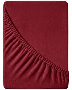 Frotirna plahta EXCLUSIVE bordo 90 x 200 cm