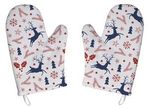 Božićne rukavice u setu od 2 kom Christmas Symbols - Butter Kings