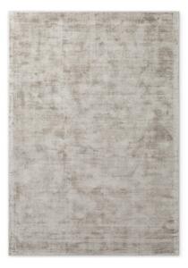 Sivi ručno rađen tepih viskozan 120x180 cm Noemi – Vikosa