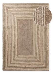 Obostrani/ručno rađen juten tepih u svijetloj prirodnoj boji/u tamnoj prirodnoj boji 120x170 cm Juno – Hanse Home