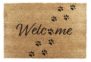 Otirač od kokosovih vlakana 60x90 cm Welcome Paws – Artsy Doormats