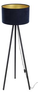 Podna lampa STANDART 1xE27/60W/230V plava/crna