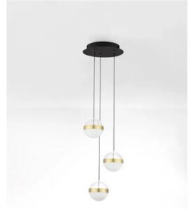 ALAZ LED LUSTER 3X CRNA/ZLATNA 27W 3000K IP20 TRIAC DIMABILNA NL9124118