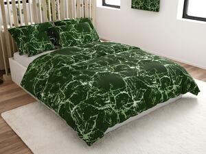 Pamučna posteljina TEMPESTA zelena Dimenzije posteljine: 70 x 90 cm | 140 x 200 cm