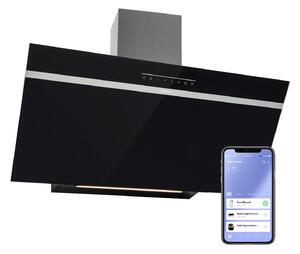 Klarstein Ava 90, napa, 90 cm, zidna, WiFi, A++, 515m³/h, ekran osjetljiv na dodir