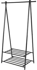 Metalna vješalica, stalak za odjeću, 87,5 x 41 x 155 cm