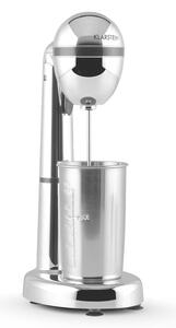 Klarstein van Damme, srebrni, 100W, mikser za miješanje pića, 450ml, čaśa od nehrđajućeg čelika