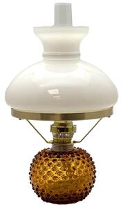 Petrolejska lampa EMA 38 cm amber