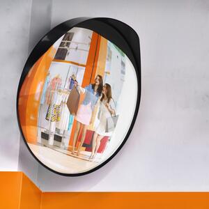 OneConcept Konveksno ogledalo, Ø 30 cm, akrilno staklo, 130 °, polikarbonat