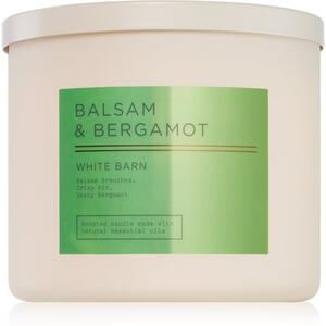 Bath & Body Works Balsam & Bergamot mirisna svijeća 411 g