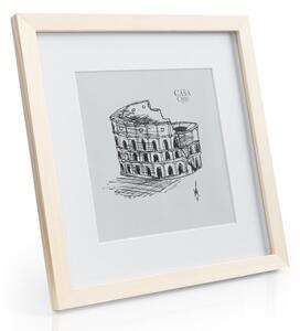 Casa Chic York, okvir za slike, kvadrat, fotografije 30 × 30 cm, nosač, staklo