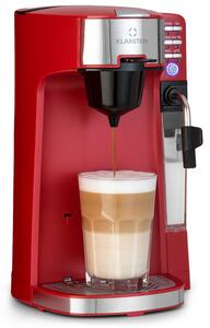Klarstein Baristomat, 2 u 1 potpuno automatizirani aparat, kava i čaj, mliječna pjena, 6 programa