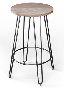 Blumfeldt Bistro stol Hamilton Ø60cm Drveni čelični okvir