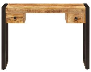 VidaXL Radni stol s 2 ladice od masivnog drva manga 110 x 50 x 77 cm