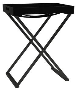 VidaXL Sklopivi stol crni 48 x 34 x 61 cm MDF