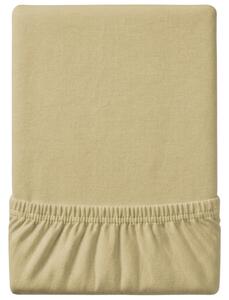 Jersey plahta EXCLUSIVE krem 90 x 200 cm