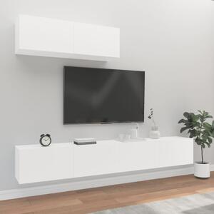 VidaXL 3-dijelni set TV ormarića bijeli od konstruiranog drva