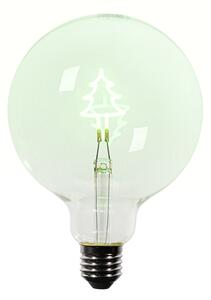 Božićna E27 LED žarulja G125 prozirna 1,8W 100 lm