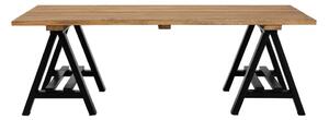 Stolić za kavu s pločom stola od borovine u prirodnoj boji 80x140 cm Hampstead – Premier Housewares