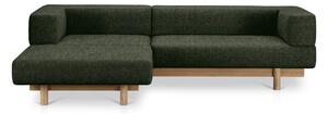 Tamno zelena sofa 260 cm Alchemist – EMKO