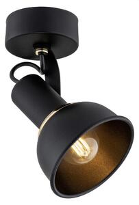 Argon 4900 - Reflektorska svjetiljka TWIST 1xE14/7W/230V crna/zlatna