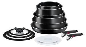 Aluminijski set lonaca 13 kom INGENIO EASY COOK & CLEAN BLACK L1549023 – Tefal