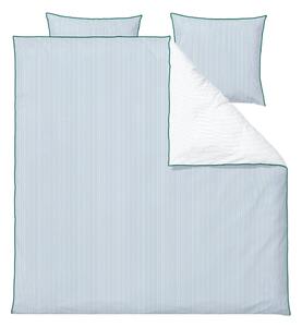 Plava posteljina za bračni krevet/za produženi krevet od organskog pamuka 200x220 cm Frame – Södahl