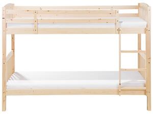 Zondo Krevet na kat 90 cm REWIND (s podnicom) (svijetlo drvo). 1007471