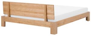 Zondo Bračni krevet 180 cm ROYAL (s podnicom) (svijetlo drvo). 1007498