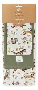 Pamučna kuhinjska krpa 3 kom 45x65 cm Forest Fable – Cooksmart ®